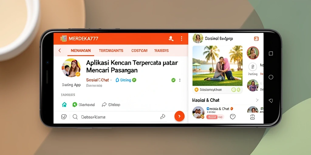 Screenshot antarmuka MERDEKA777 yang menampilkan fitur chatting dan profil pengguna.