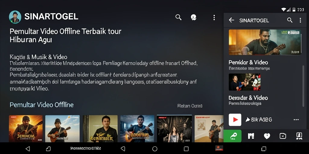 Antarmuka pengguna SINARTOGEL yang sederhana dan fungsional.