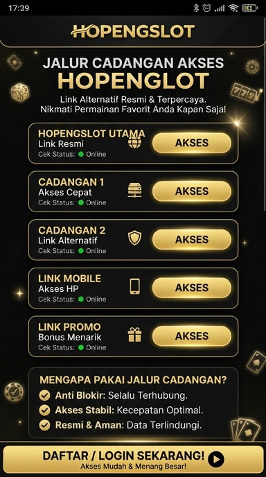 Link Alternatif Teraman untuk hopengslot di Android